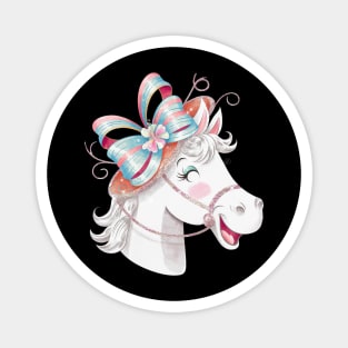 Cute horse and funny Magnet